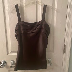 Dark brown camisole from The Limited